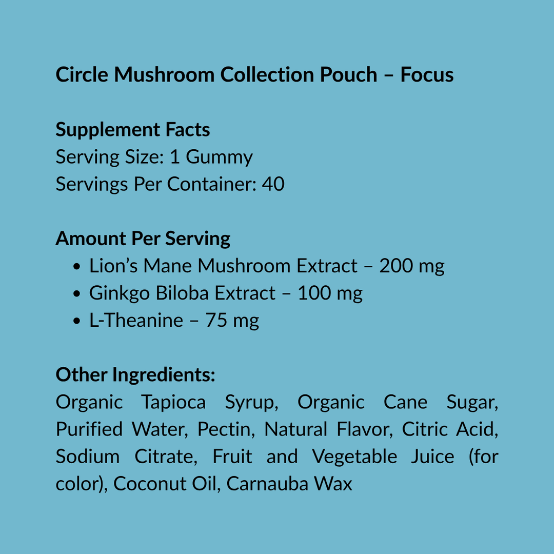 Circle Mushroom Gummies Collection